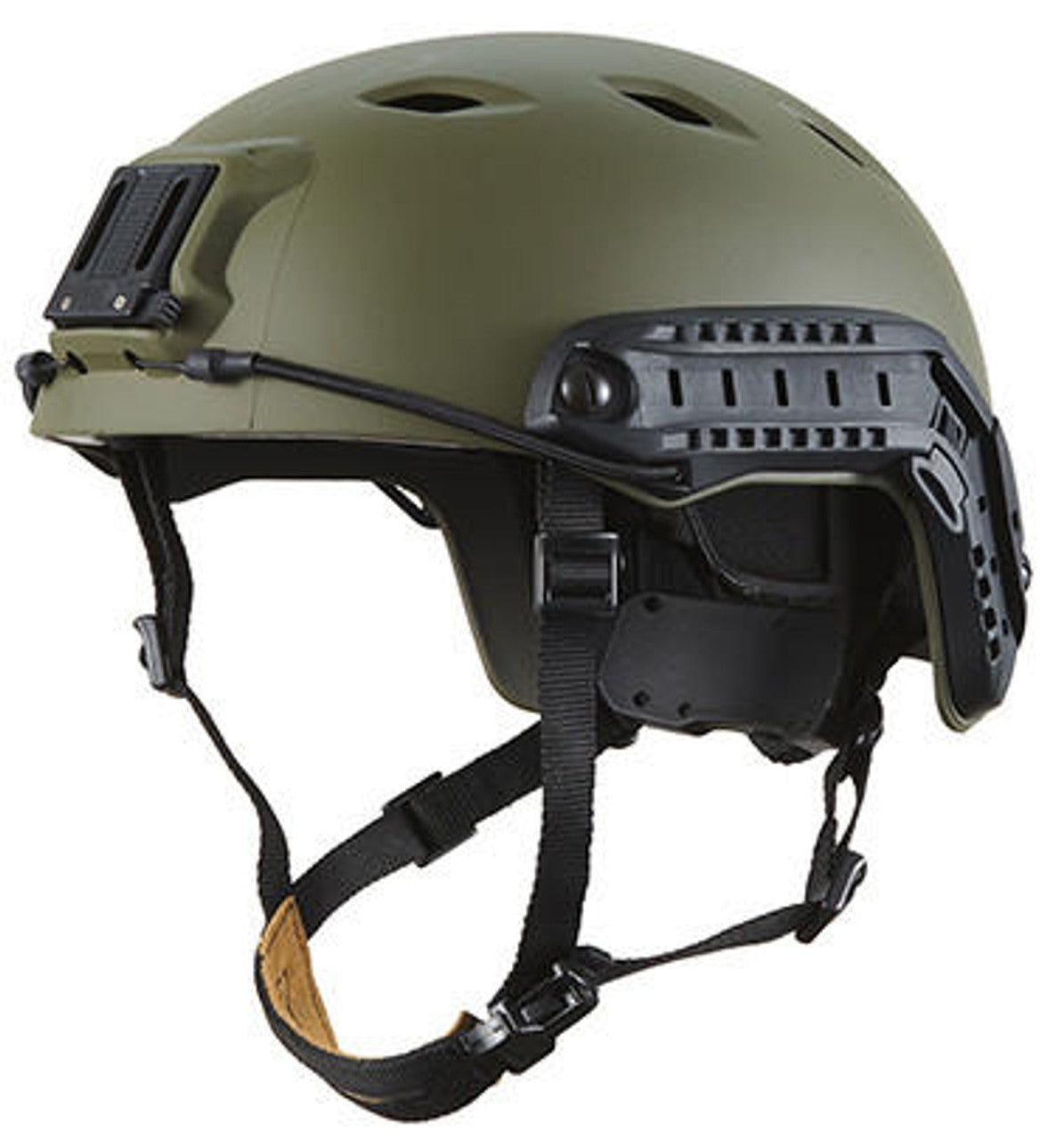 FMA Labs OD Green ACH Base Jump Helmet with Adjustable Fit