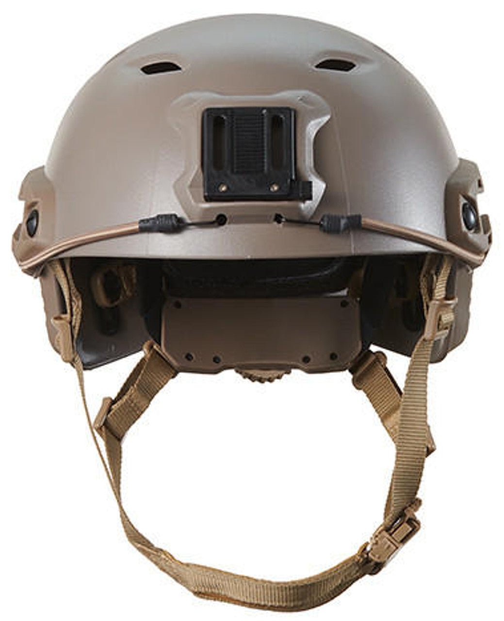 FMA Labs ACH Base Jump Helmet L/XL in Tan, designed for airsoft