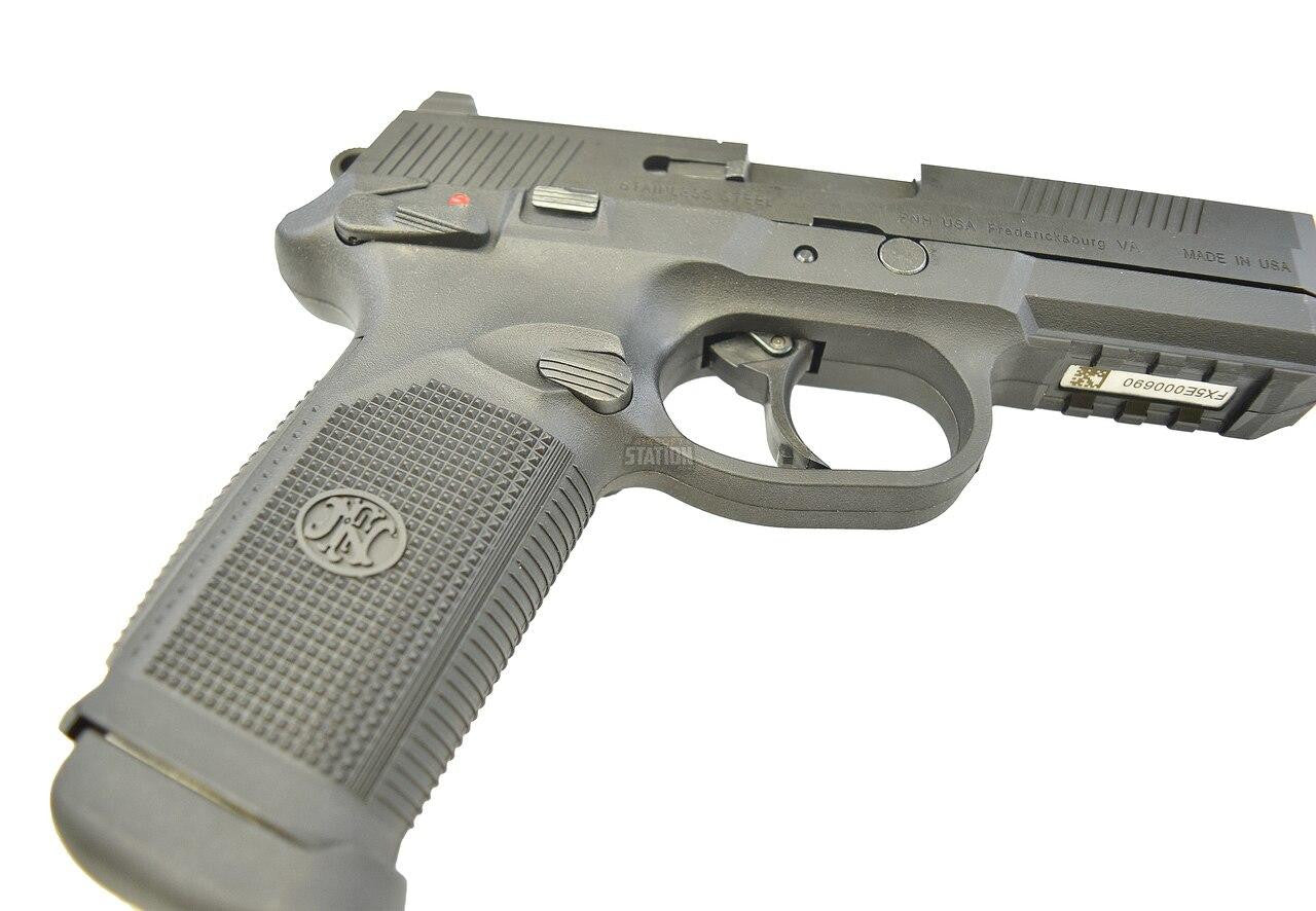 FN Herstal FNX-45 Tactical Metal Gas Blowback Airsoft Pistol Trigger View