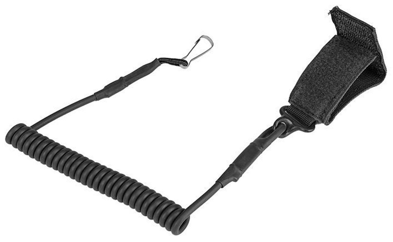G-Force Nylon Multifunctional Pistol Lanyard Sling Black - Secure & Adjustable