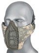 G-Force Tactical Steel Mesh Nylon Face Mask – ACU Camouflage for Airsoft