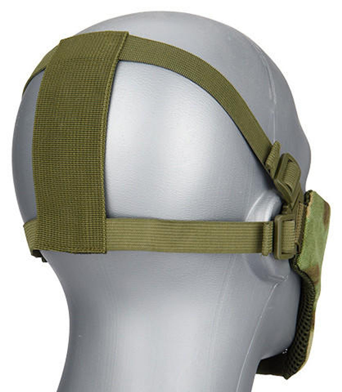G-Force AT-FG Camouflage Tactical Face Mask with Steel Mesh for Airsoft