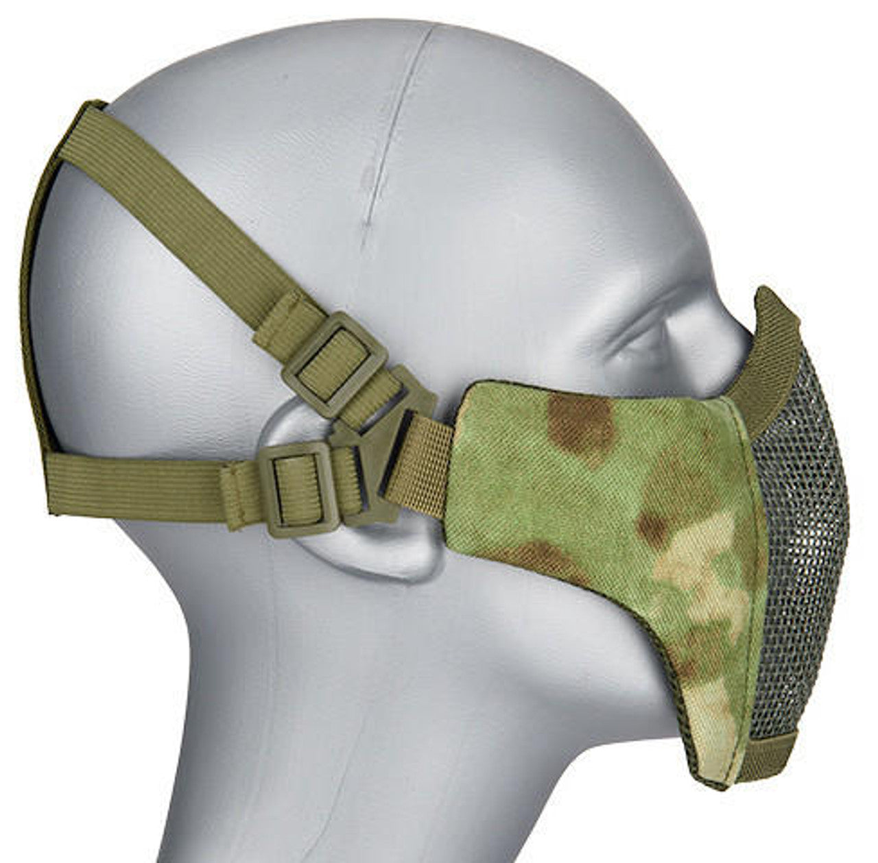 Adjustable G-Force AT-FG Steel Mesh Face Mask for Airsoft Tactical Gear