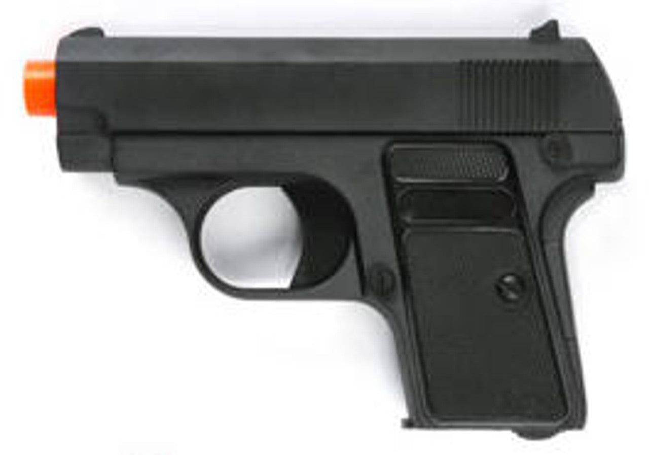 Galaxy G1 Compact Metal Spring Airsoft Pistol – Side Profile View