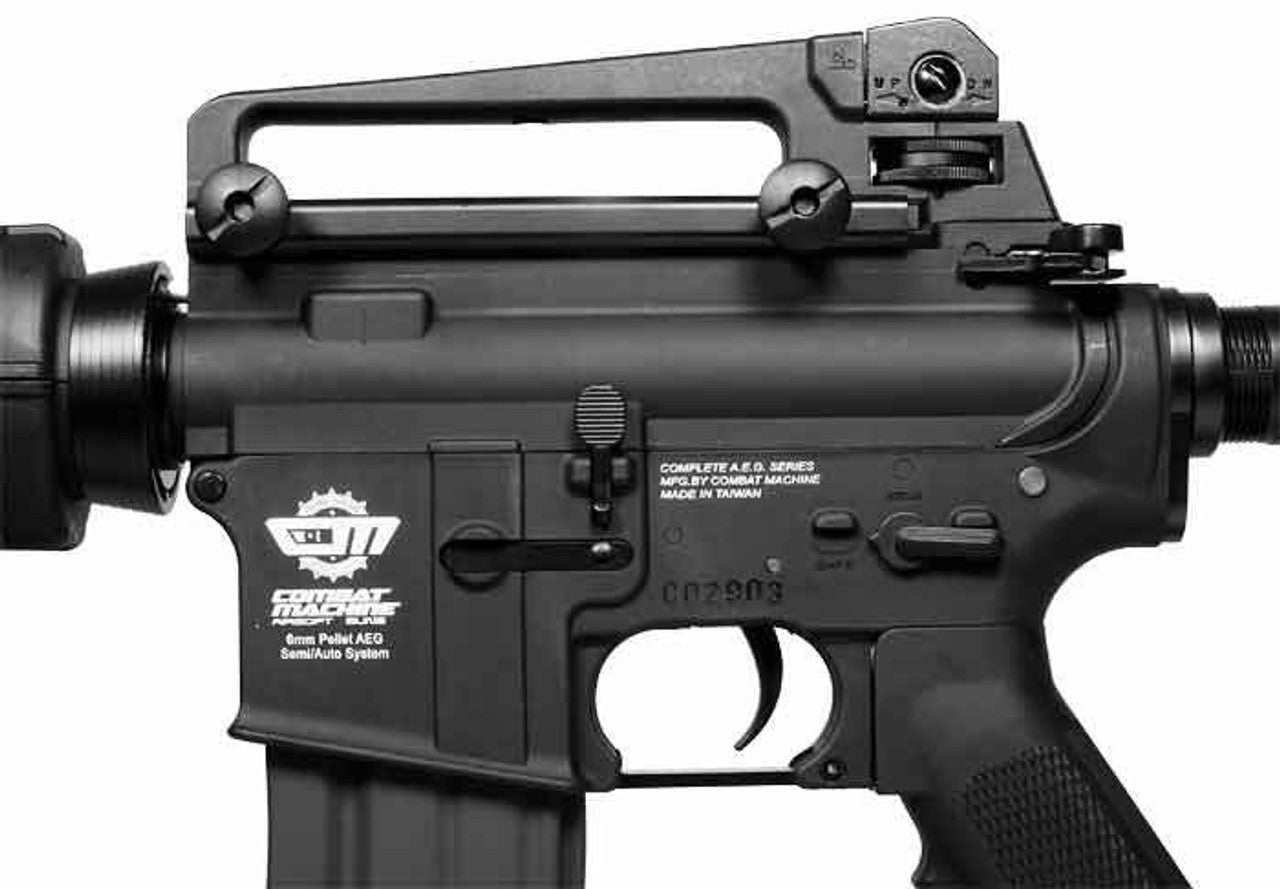G&G Combat Machine R16 Carbine M4 Airsoft Rifle Full Body View
