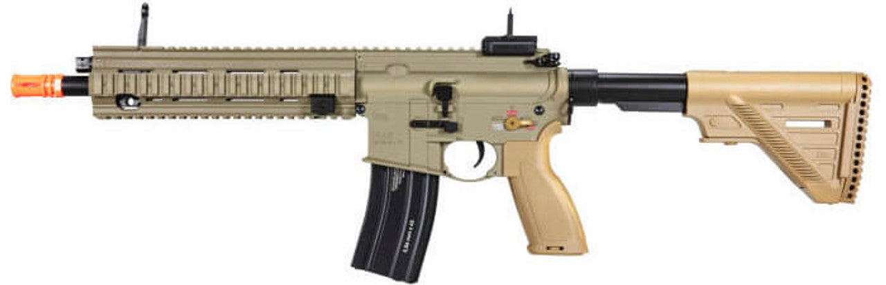 H&K 416 A5 Competition 6mm AEG Airsoft Rifle, Tan/Black