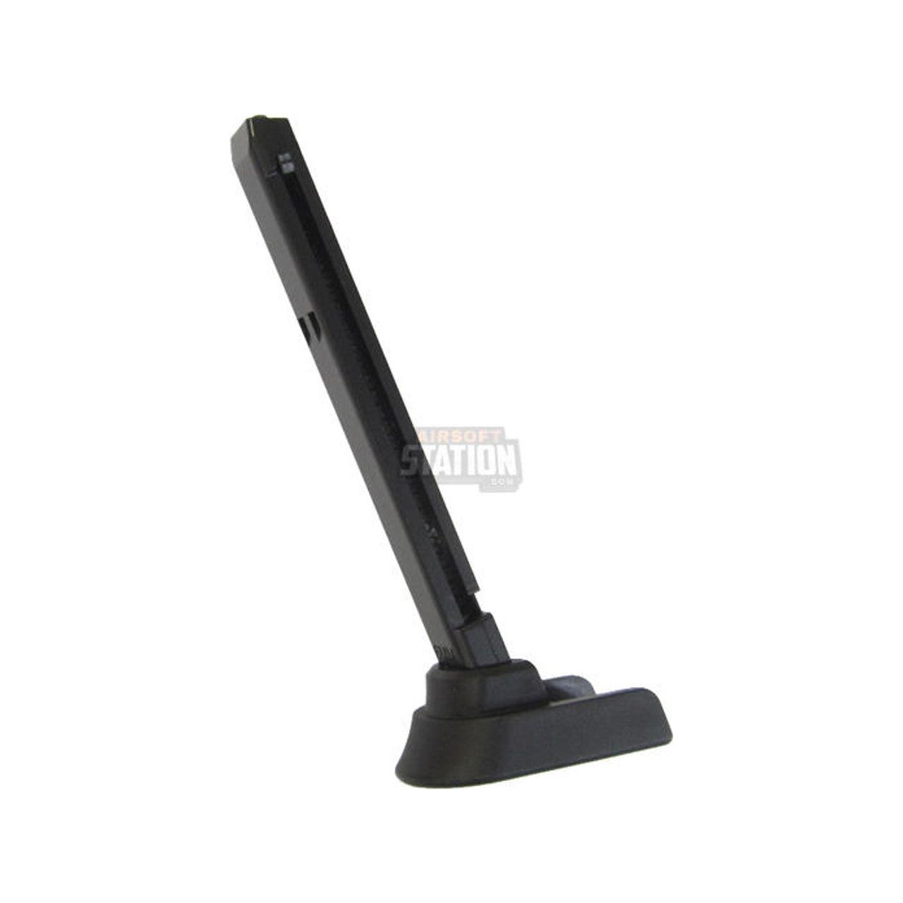 HK45 CO2 15 Round Magazine designed for Umarex H&K HK45 Series Non-Blowback Airsoft CO2 Pistols. Durable construction with a 15-round capacity, providing reliable performance and consistent shots.