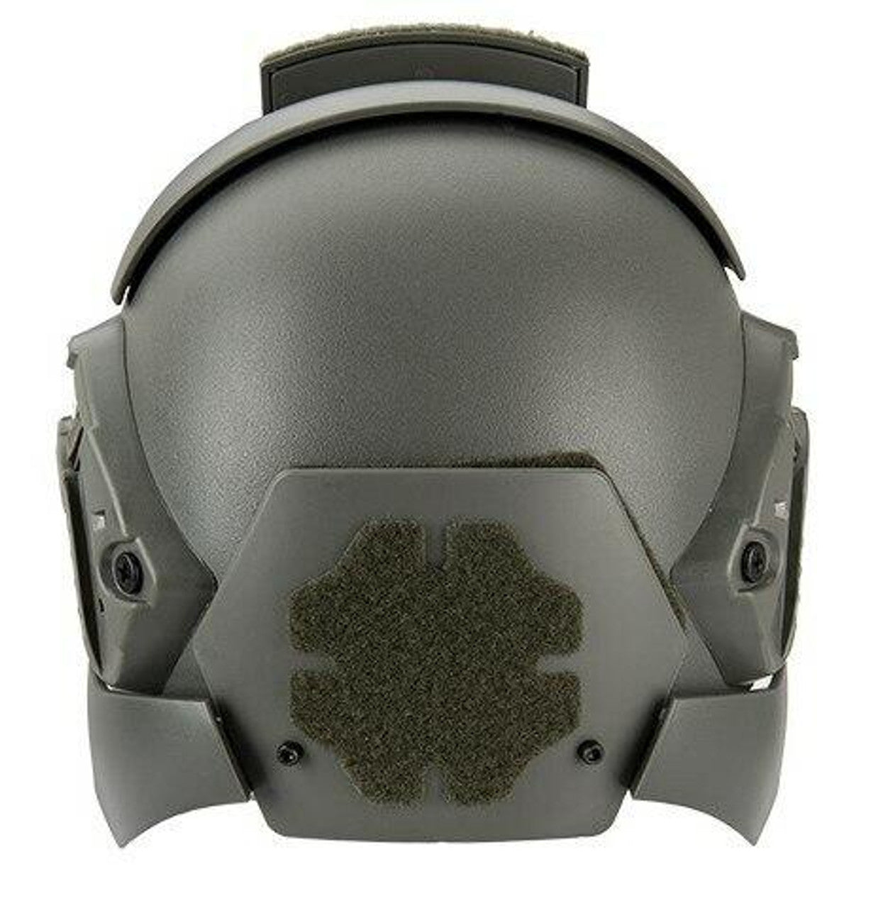 Interstellar Battle Trooper Full Face Airsoft Helmet, Foliage Green – Durable Tactical Protection for Airsoft
