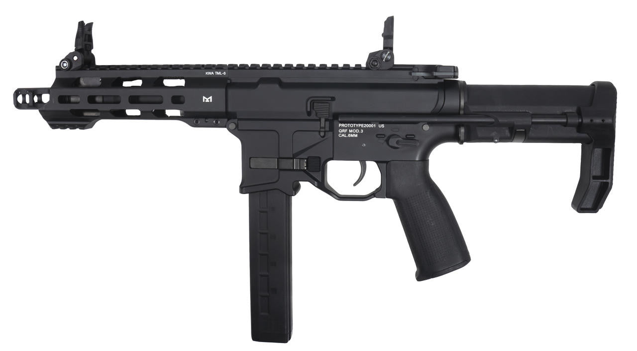 KWA PTS Radian Model 1 ETU Recoil Airsoft AEG Rifle – Black