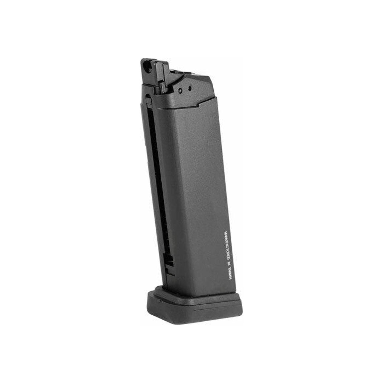 KWA Gas Magazine with a 23-round capacity, designed for the ATP Adaptive Training GBB Airsoft Pistol. Durable construction, compatible with green gas, ensuring reliable performance and powerful shots