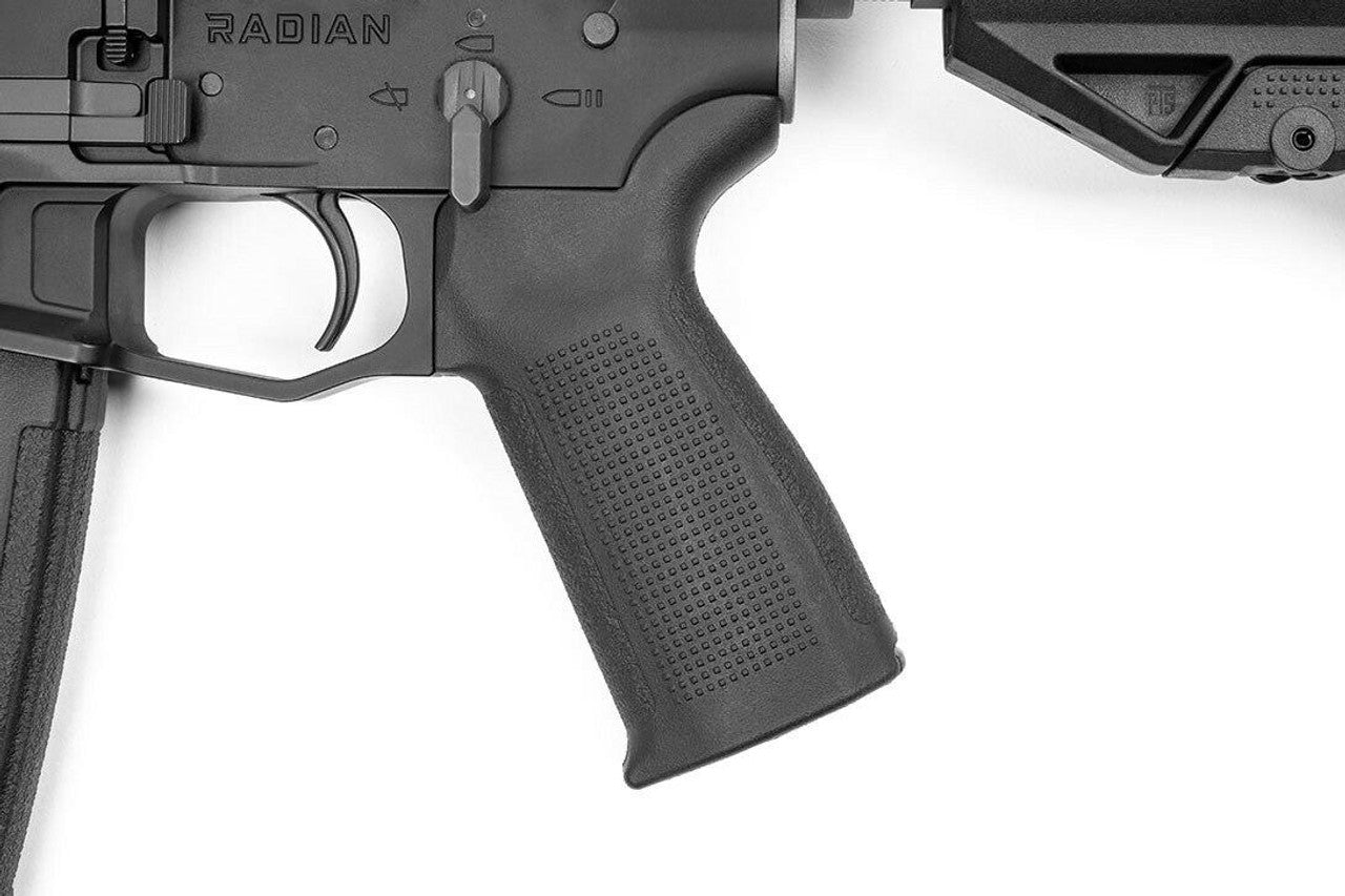 KWA Radian Model 1 GBB rifle stock and grip with magazine inserted