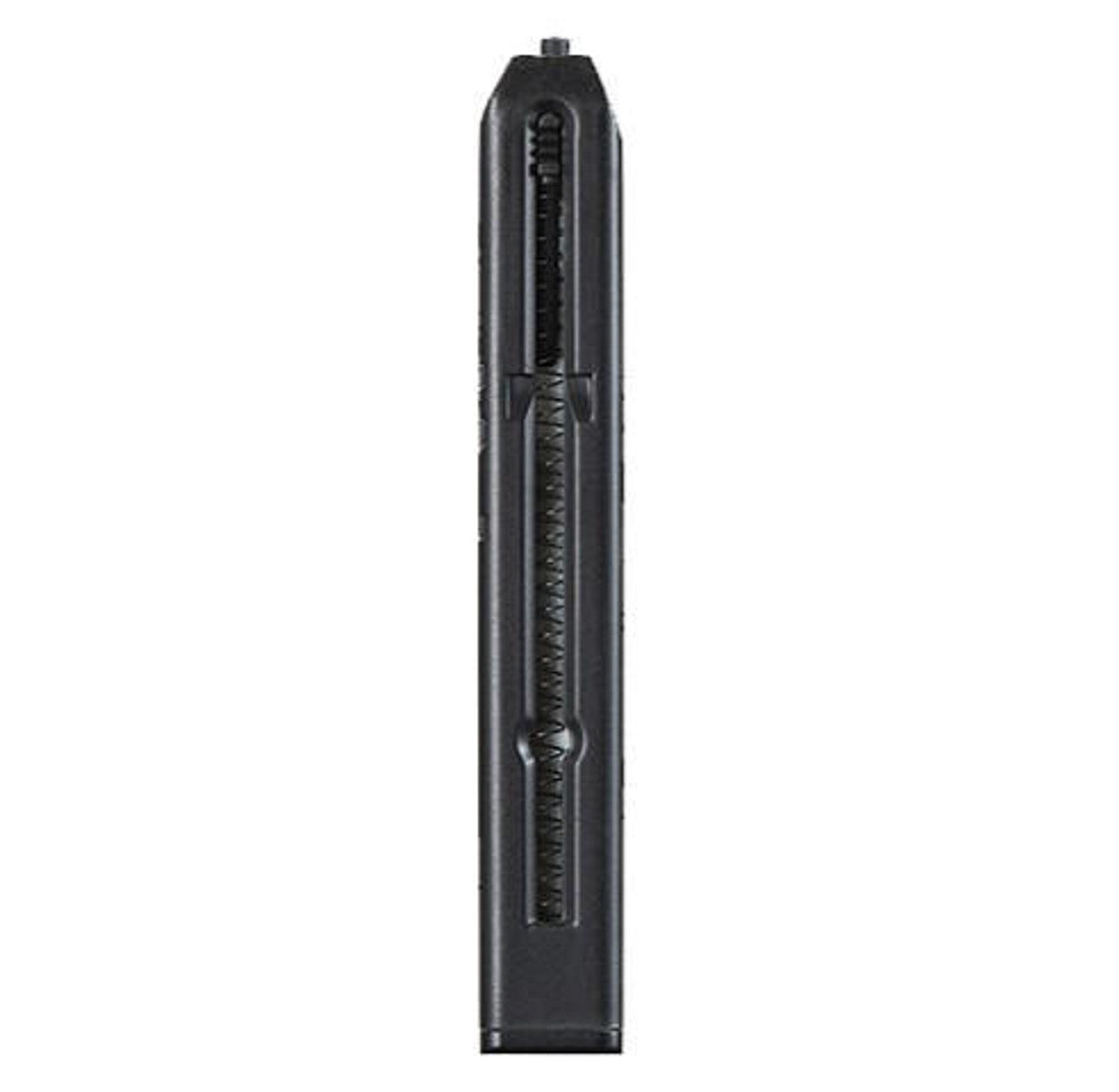 Lancer Air 21rd Magazine for X1911 Airgun, black full metal CO2 magazine front side view