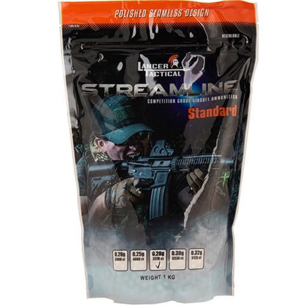 Lancer Tactical 0.28g white competition BBs 3570