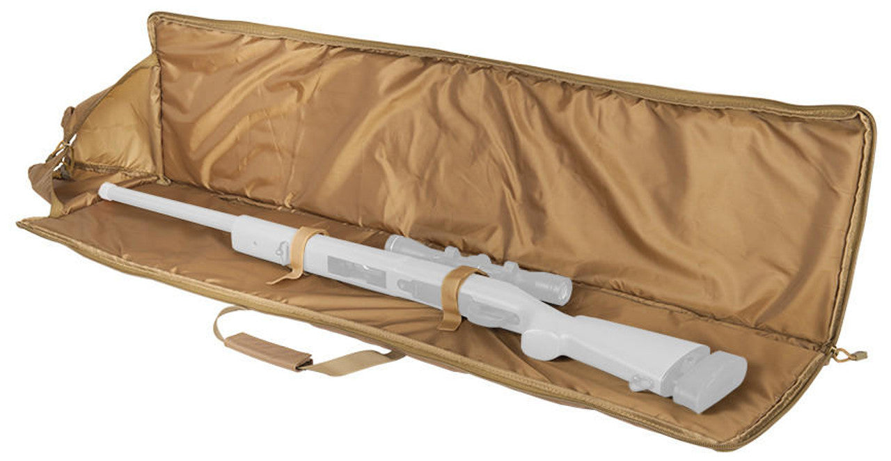 Lancer Tactical 47" Nylon Gun Bag Coyote Brown - Padded Interior