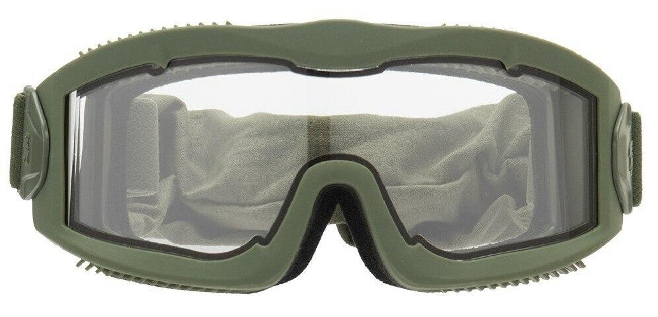 Lancer Tactical Airsoft Goggles – Durable Dual Pane Lens in Green