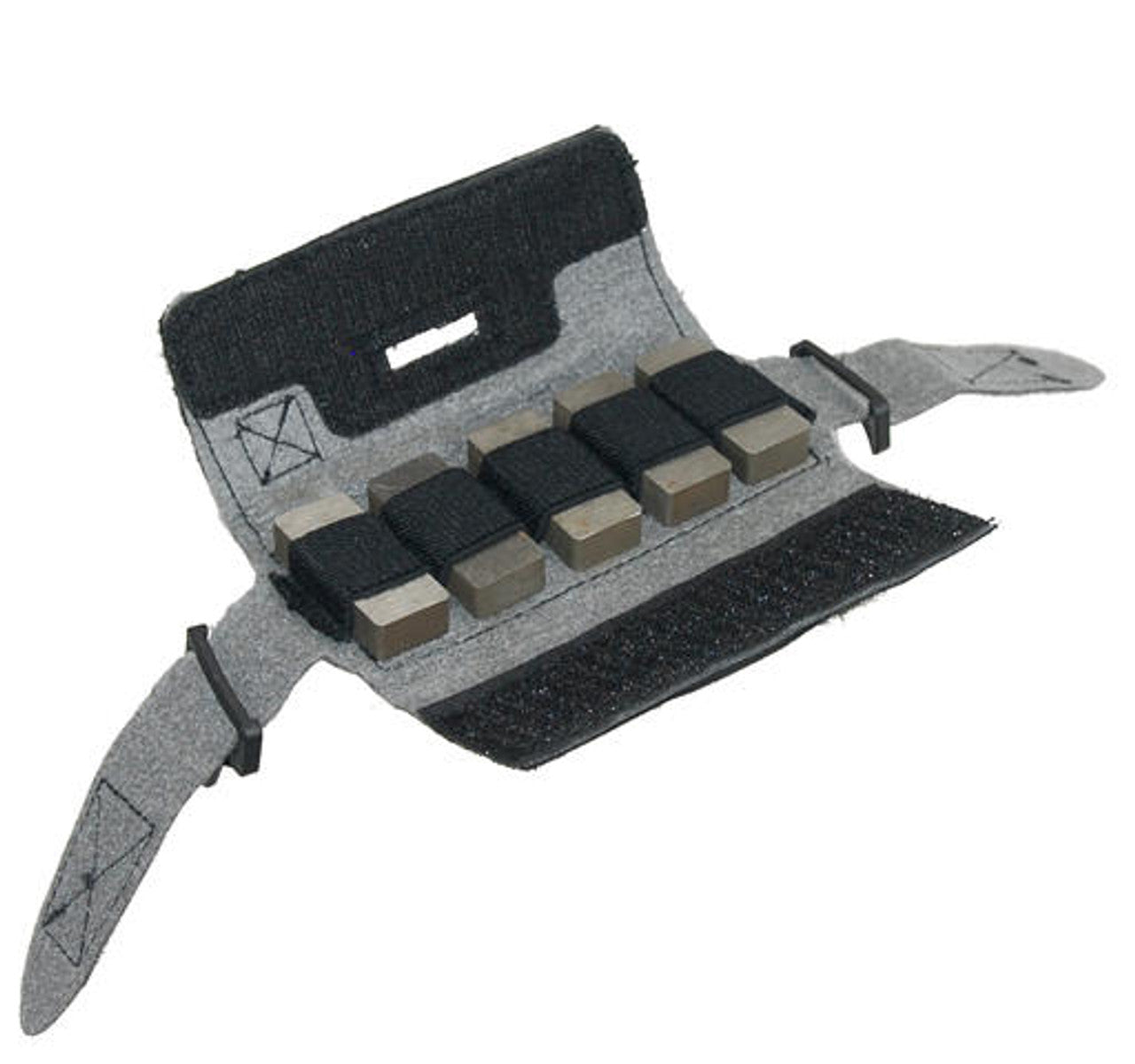 Lancer Tactical Airsoft Helmet Counterweight Pouch in Black – Tactical Helmet Accessory for NVG Balance