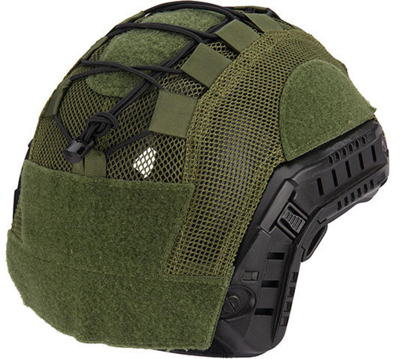Lancer Tactical BUMP Helmet Cover Large, OD Green, for Outdoor Airsoft Use