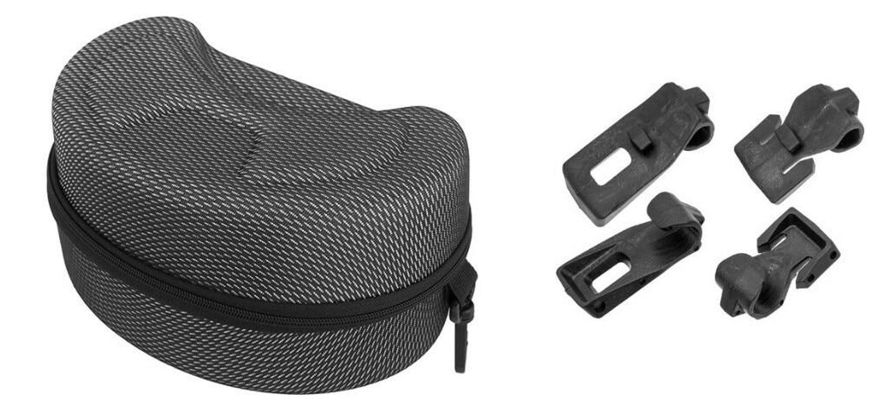 Lancer Tactical Helmet Goggles - Smoke Lens Eye Protection for Airsoft & Training