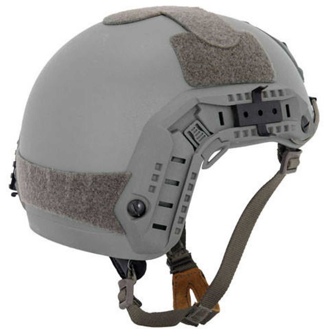 Lancer Tactical Maritime Tactical Helmet Simple Foliage Green Back View – Durable and Comfortable Airsoft Helmet
