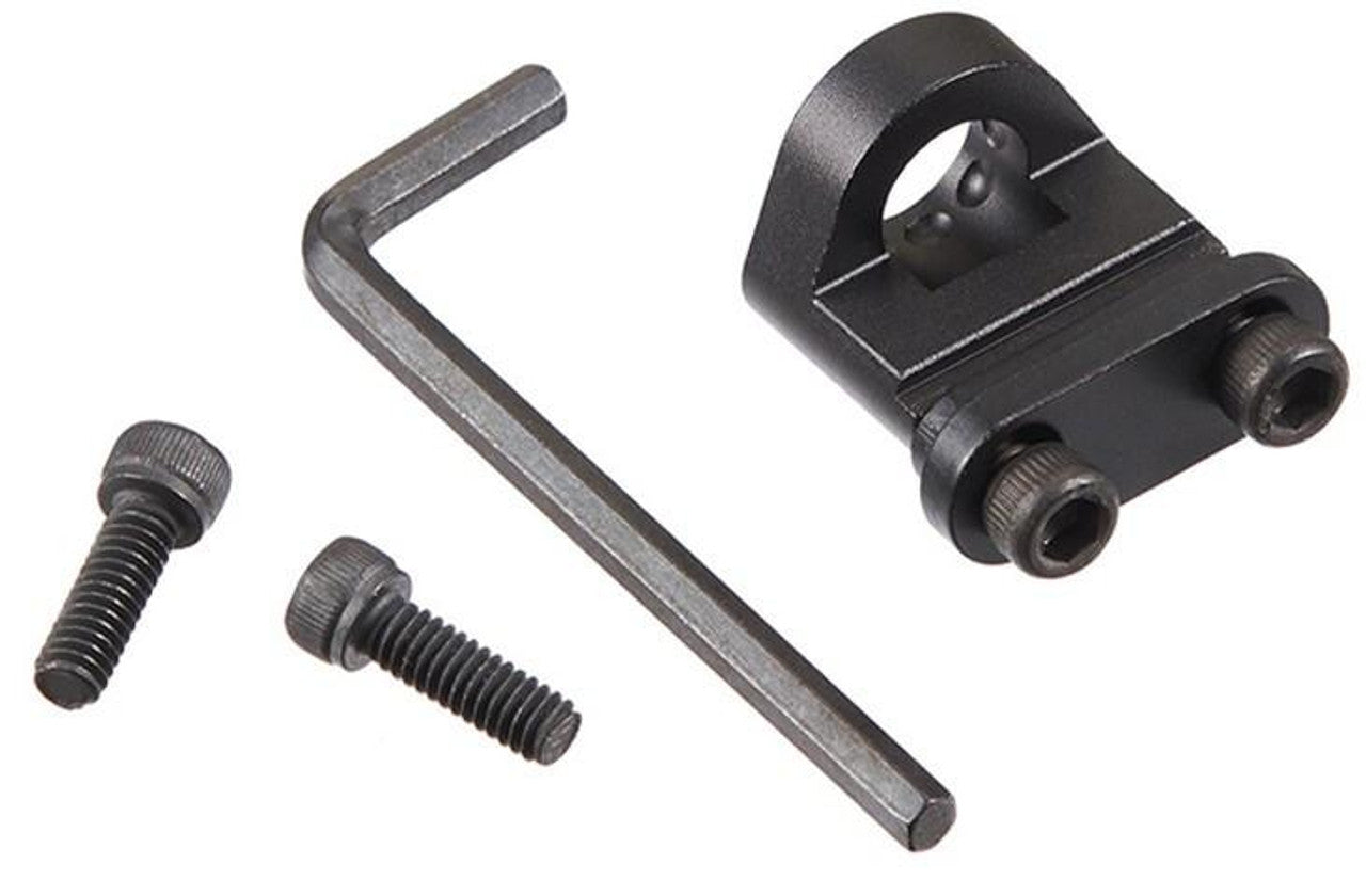 Lancer Tactical Sling Tail QD Mount Adapter, Black - Side View