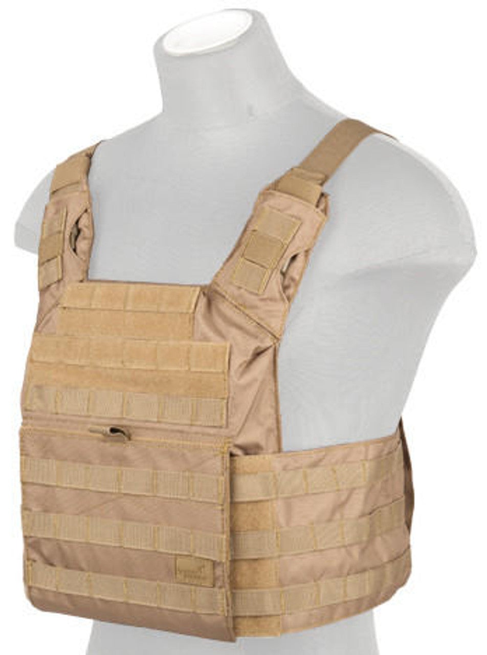 Lancer Tactical Speed Attack Tactical Vest, Coyote Brown – Durable and Versatile Gear for Tactical Operations