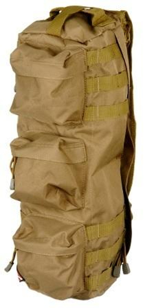 Lancer Tactical Tactical Shoulder Go Pack Bag Tan - Front View