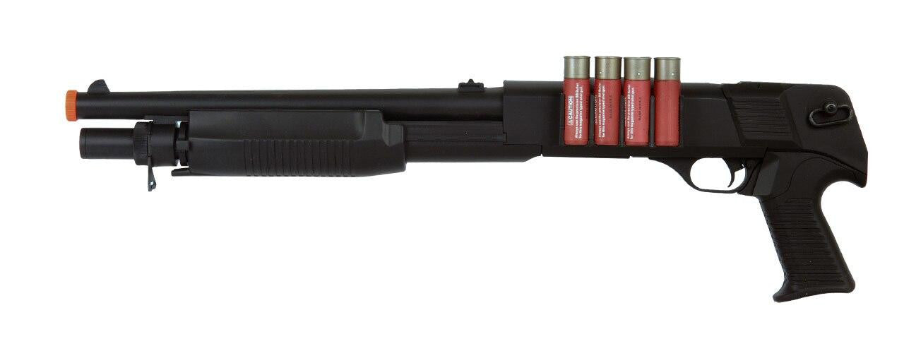 M183A1 Pistol Grip Airsoft Shotgun Black Colored