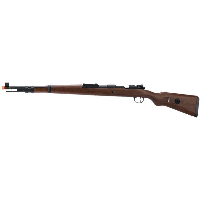 Matrix Mauser Kar 98K WWII Bolt Action Airsoft Rifle by Snow Wolf with faux wood stock and full metal barrel – 1:1 replica design