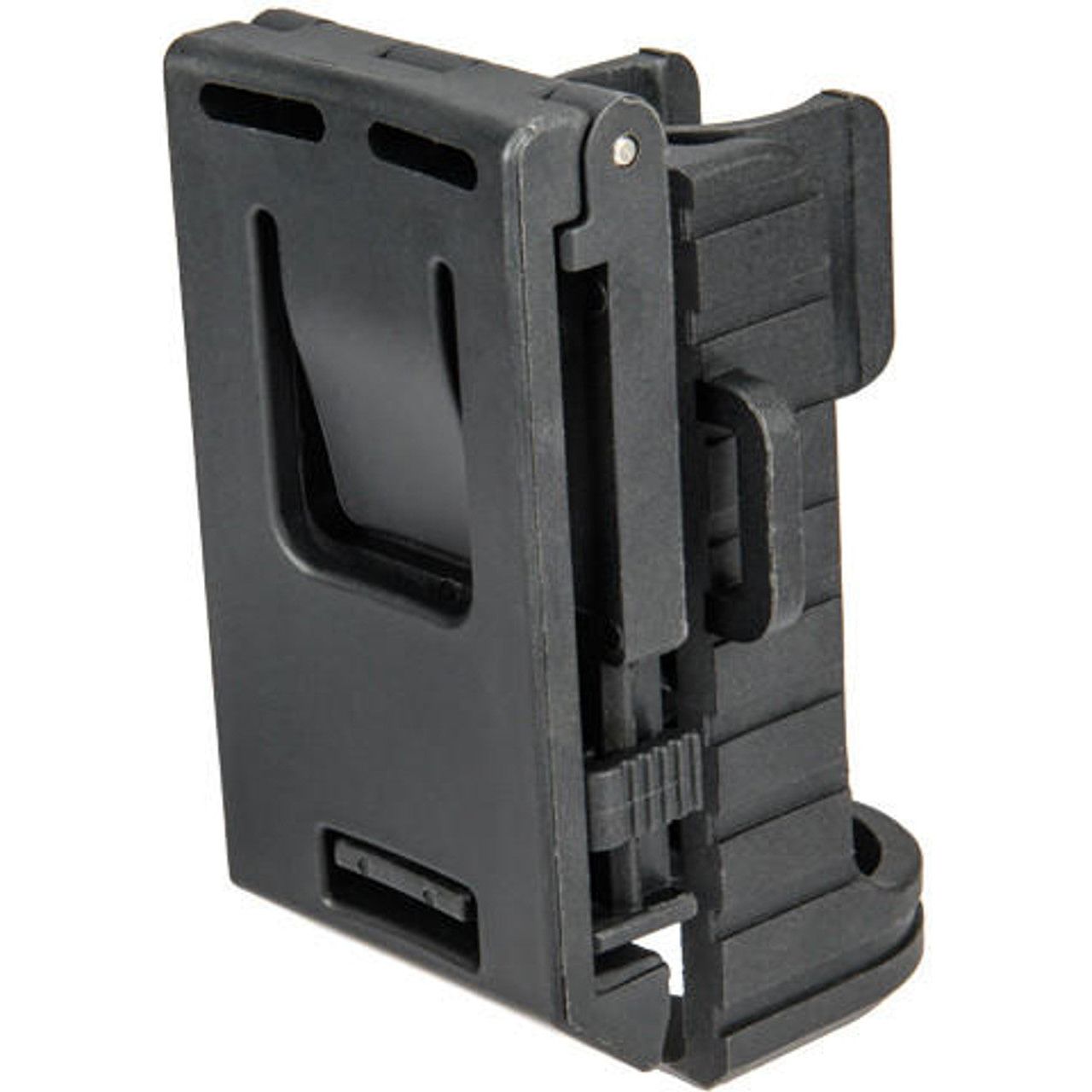 Lancer Tactical Light Bearing Hard Shell Holster for Glock 17, Black - Durable Concealed Carry