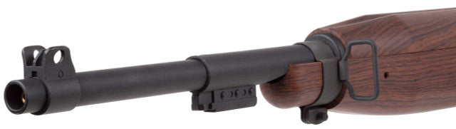 Springfield Armory M1 Carbine Blowback CO2 .177cal Air Rifle front view of the muzzle