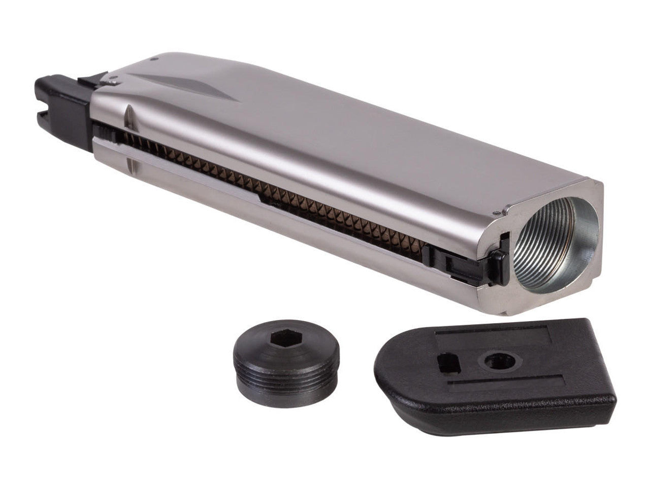 Springfield Armory XDM .177 20rd CO2 Blowback BB Pistol Magazine – Black show casing assembly parts