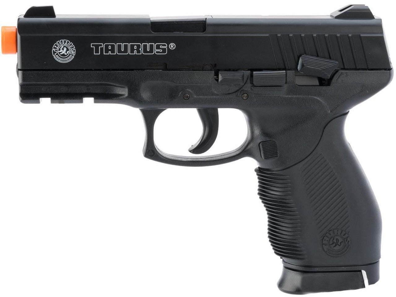 Taurus 24/7 Black Spring Airsoft Pistol – Full Left Side View