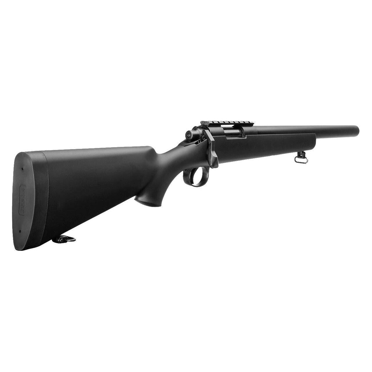 Tokyo Marui VSR-10 G-Spec Bolt Action Airsoft Sniper Rifle Stock, Bolt, Triger, and Sling Swivel view