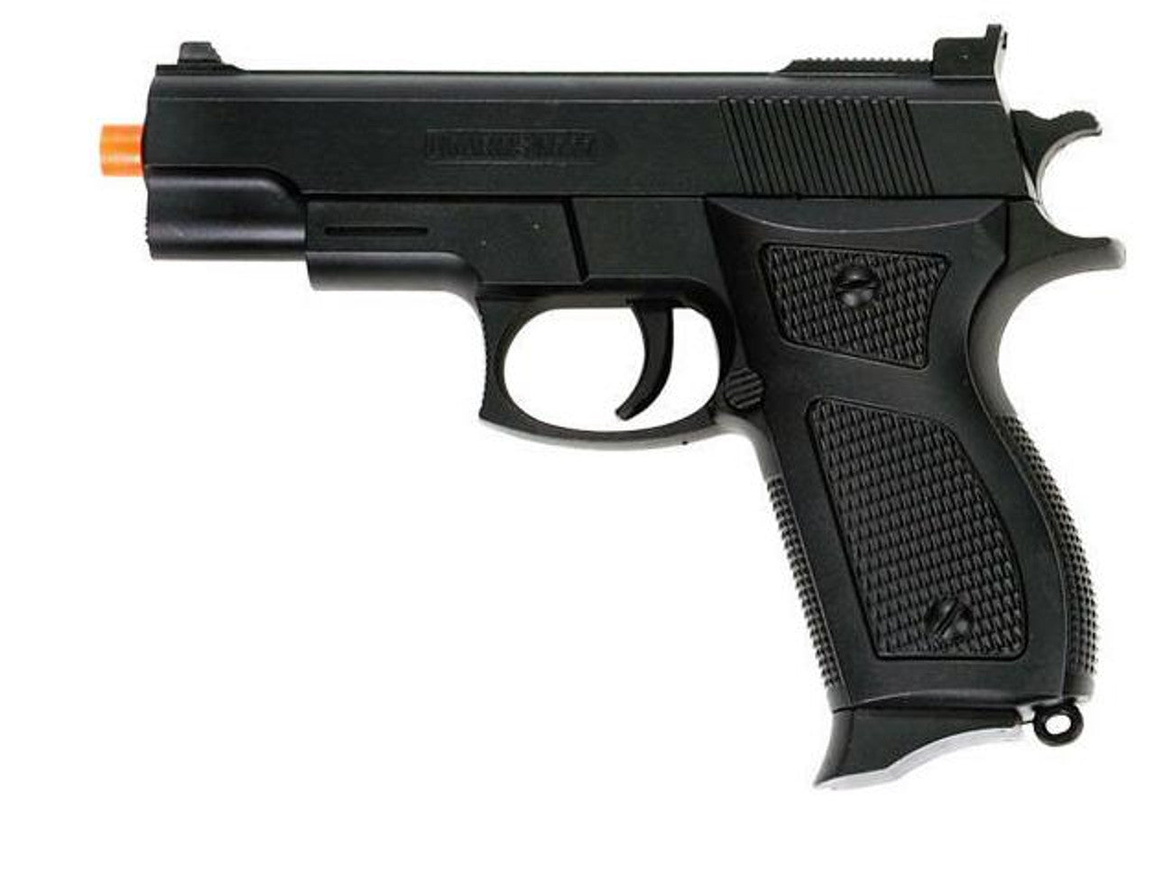 Side profile showing UKARMS M777B magazine and safety switch