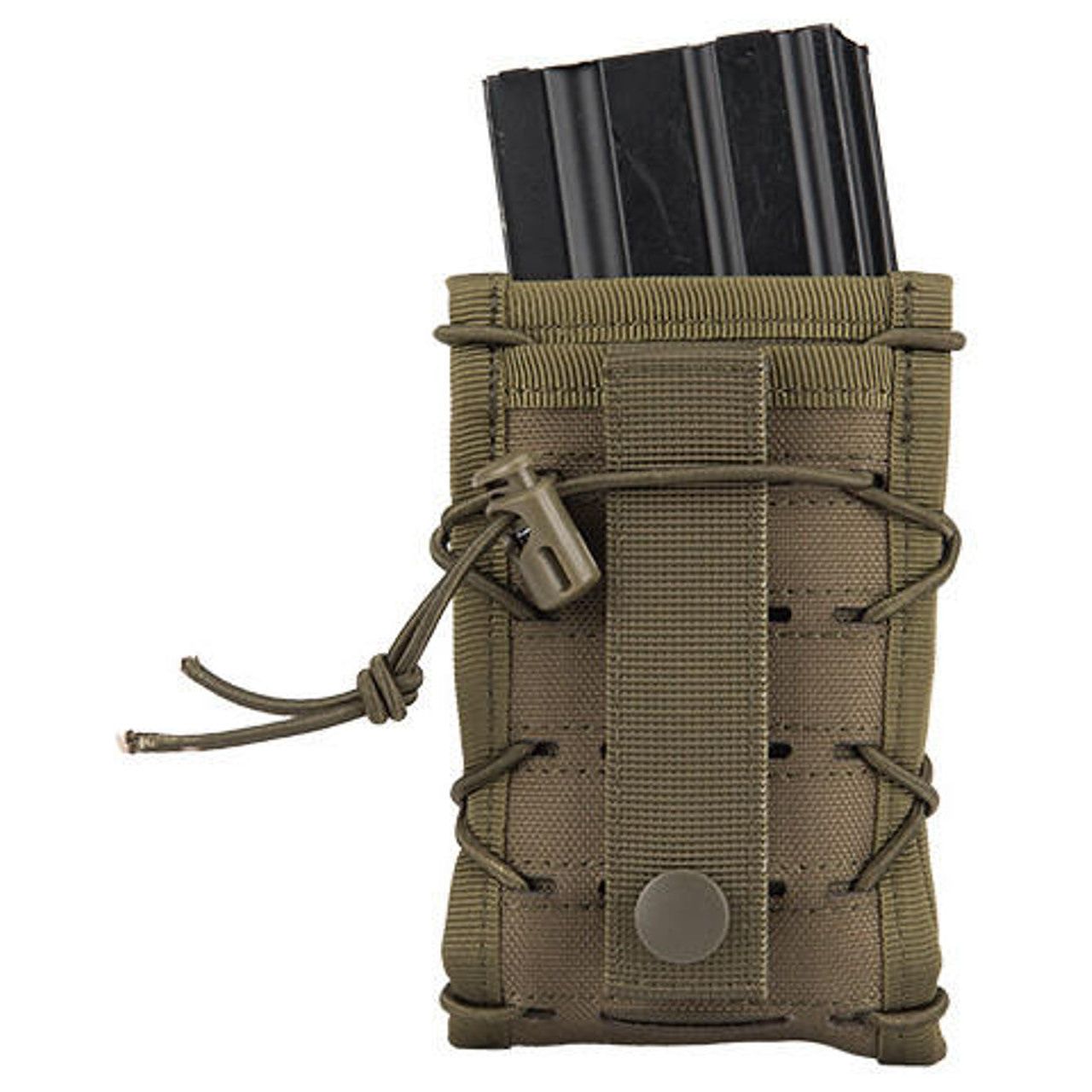Ukarms Single High Speed M4 Molle Magazine Pouch, OD Green