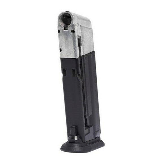Umarex T4E Walther PPQ .43 Cal CO₂ spare magazine, black metal with 8-round capacity