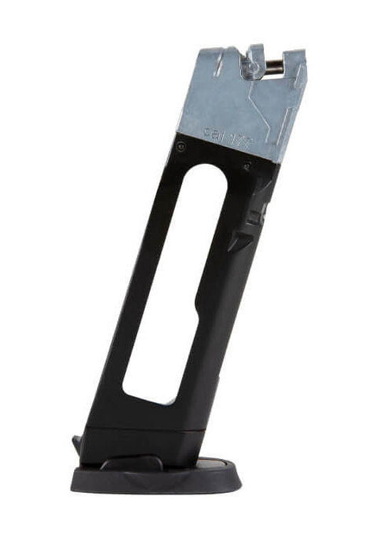 Left side view of the magazine showing CO2 Compartment