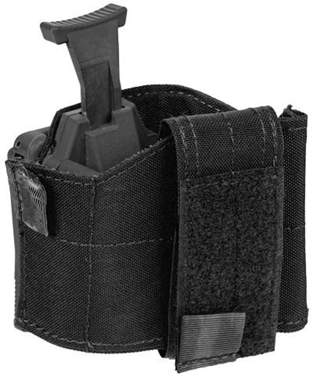Universal Pistol Holster w/Belt Clip, Black