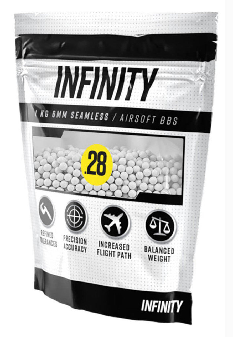 Valken Infinity 0.28g white BBs 3500 round bottle