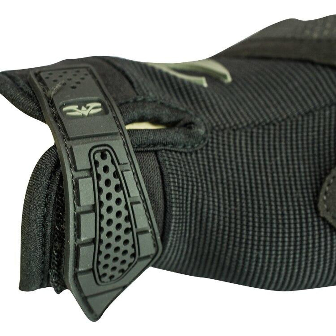 Close-Up of Valken Zulu Tactical Hard Knuckled Gloves, Tan – Reinforced Knuckles for Enhanced Protection