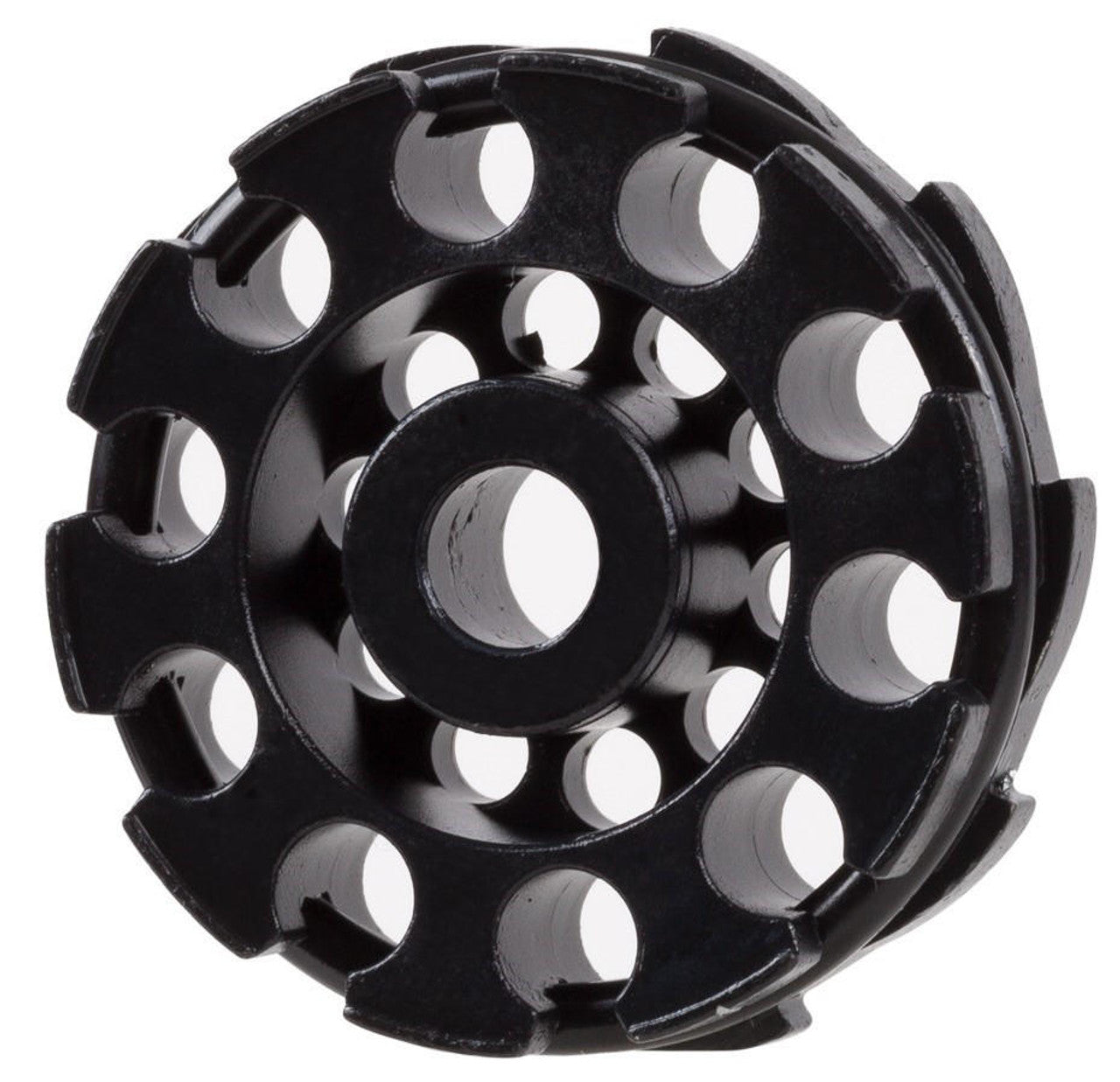 Side view of Weihrauch HW44 HW110 magazine showing black rotary design