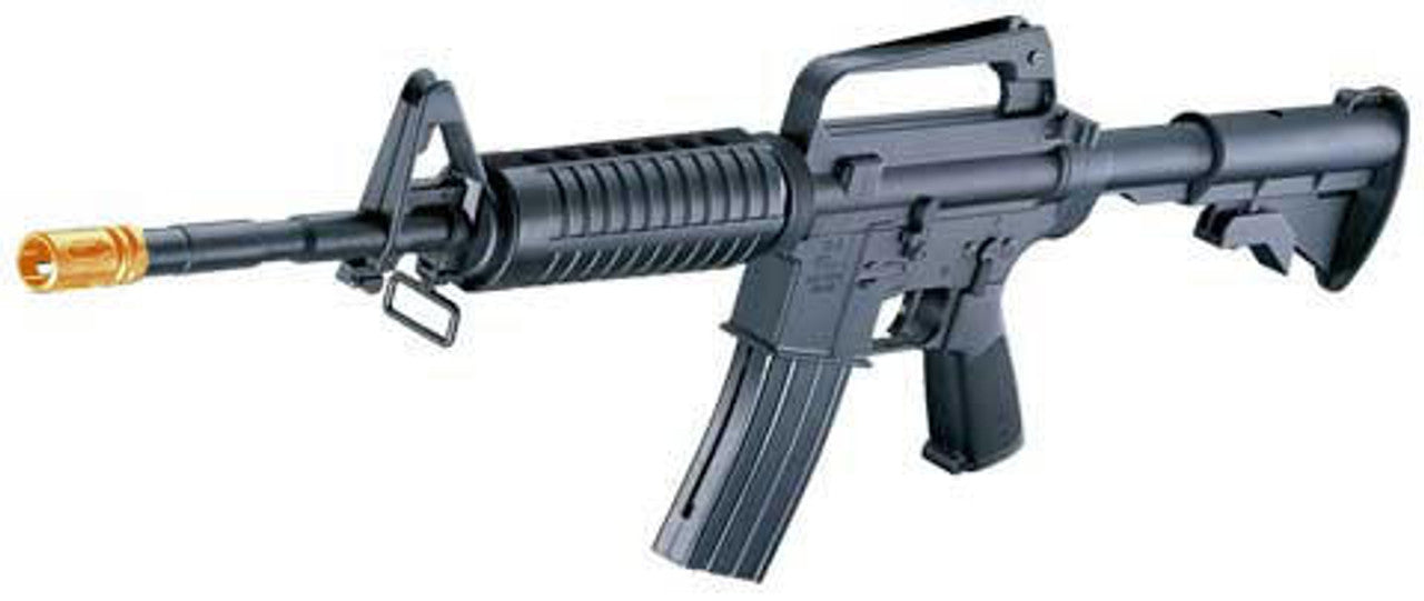 Front view of WellFire MR711 M4A1-style spring airsoft rifle