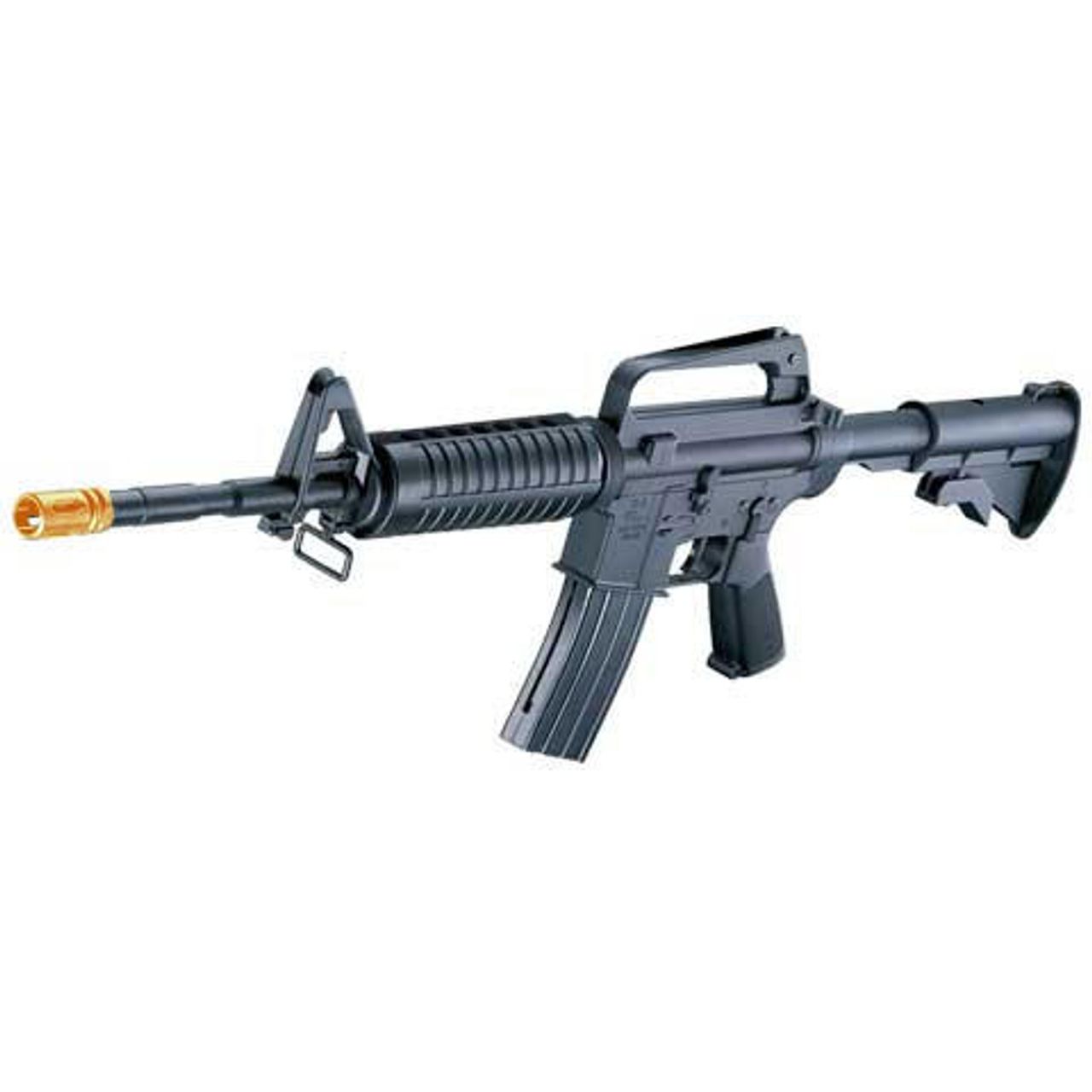 Front view of WellFire MR711 M4A1-style spring airsoft rifle
