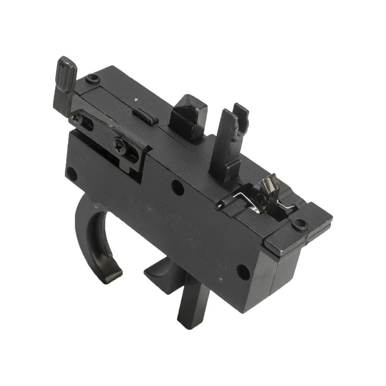 Well MB01 Upgraded Metal Trigger Box and Assembly left angel view