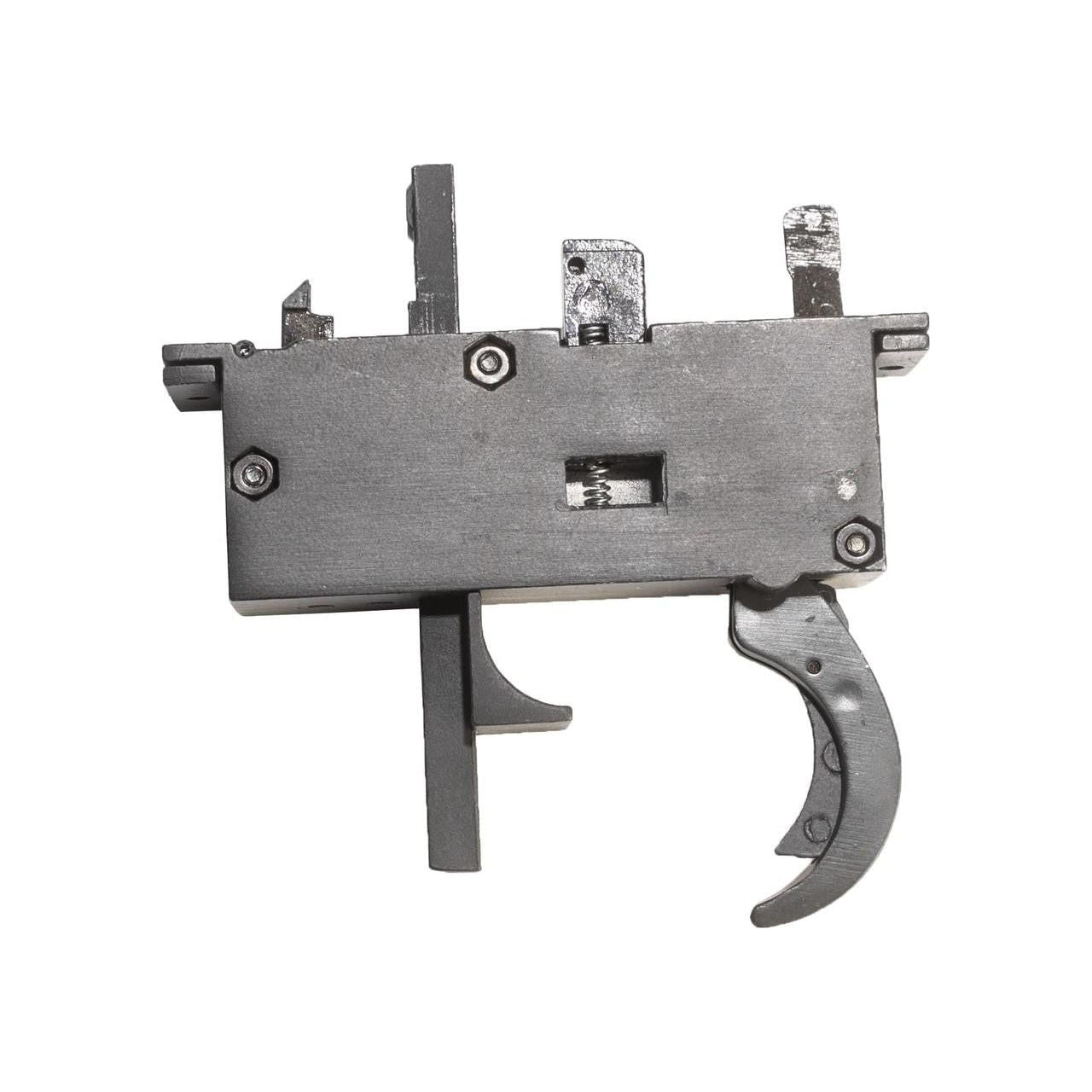 Well MB01 Upgraded Metal Trigger Box and Assembly left side view