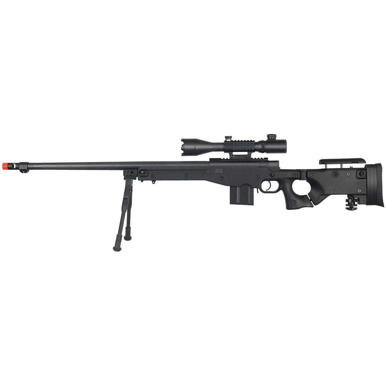 Well MB4403 L96 Bolt Action Airsoft Sniper Rifle with Scope & Bipod