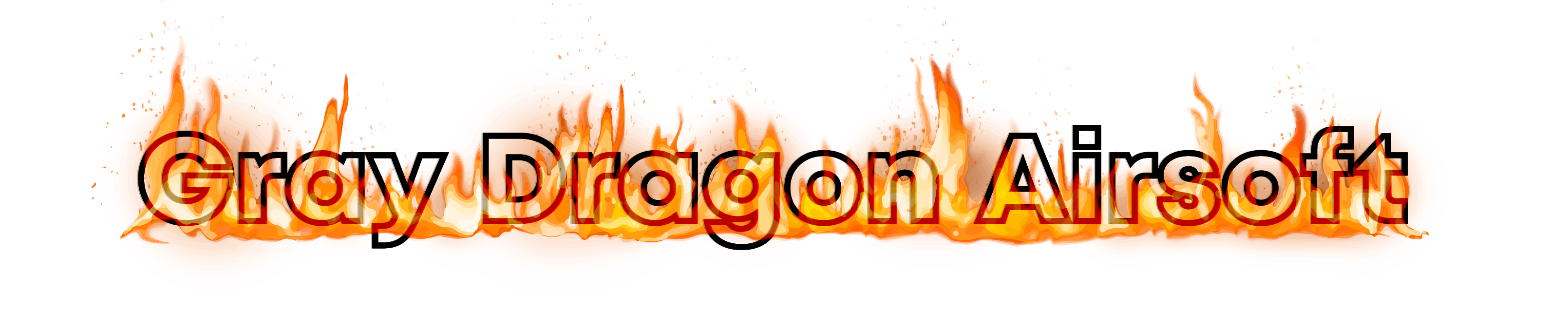Gray Dragon fire text company name