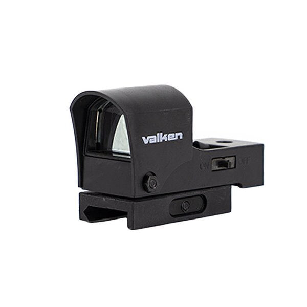 Valken Kilo Mini Red Dot Sight left angel view with Valken logo