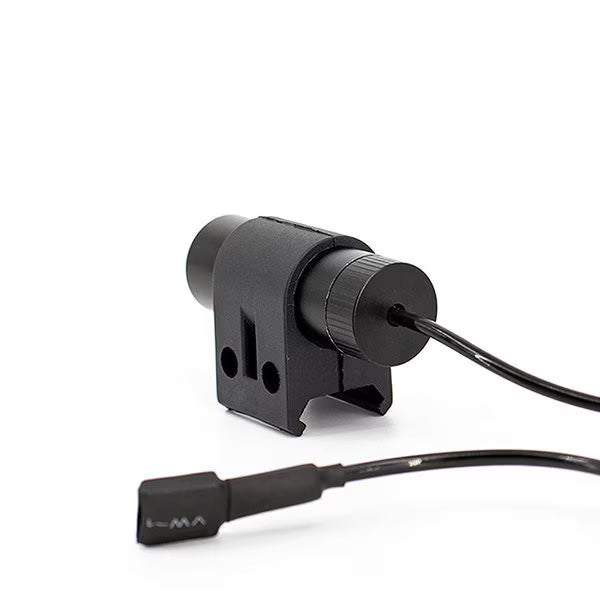 back side view of Valken Red Laser compact tactical designator with remote pressure switch