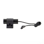 left side view of Valken Laser Compact tactical designator with remote pressure switch and rail mount